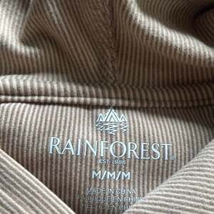 Rainforest Women's Size M Tan‎ and Cream Hoodie